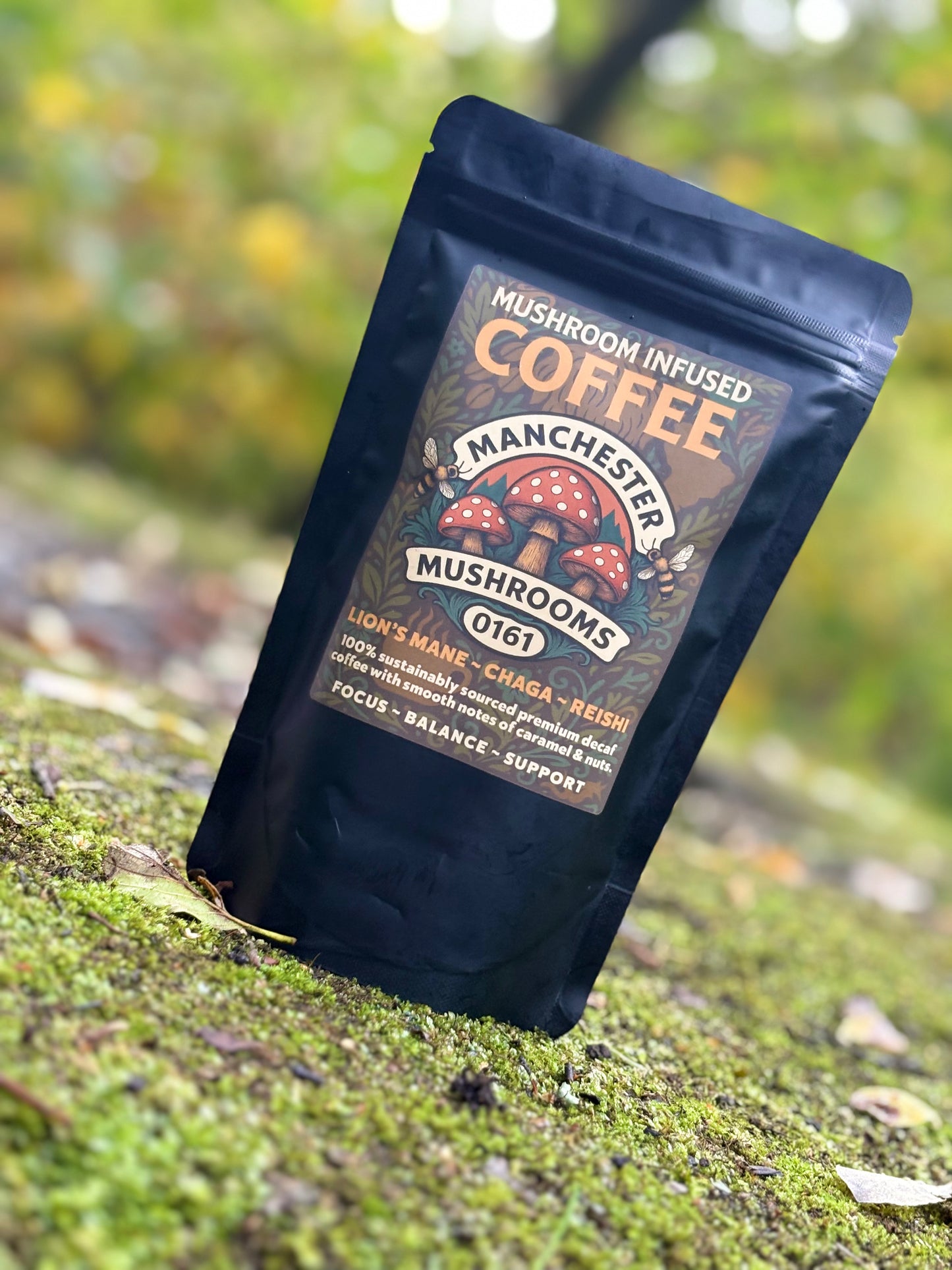 Mushroom Infused Coffee