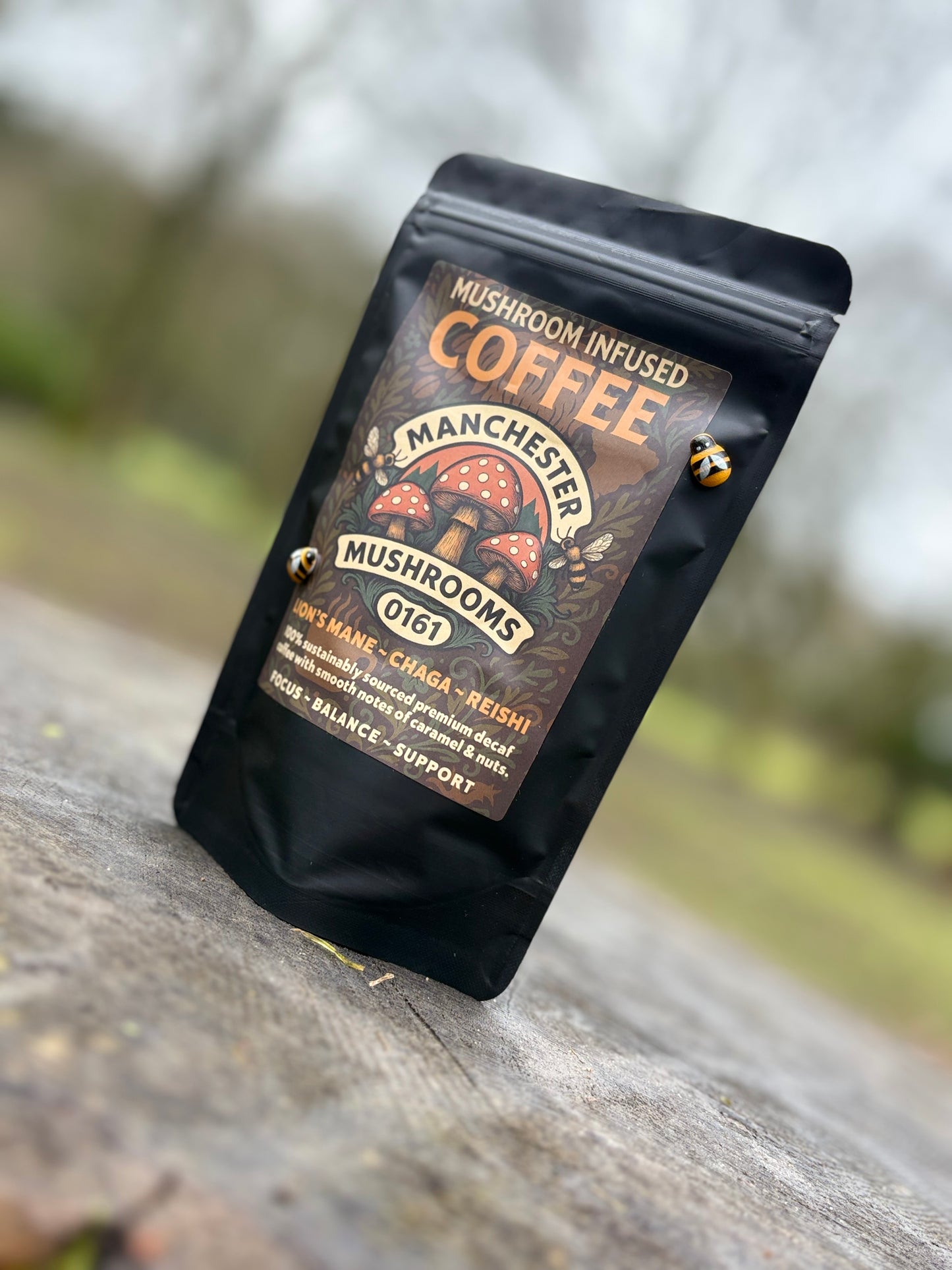 Mushroom Infused Coffee